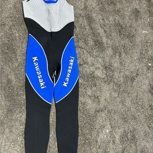 Kawasaki Blue and Black Suit